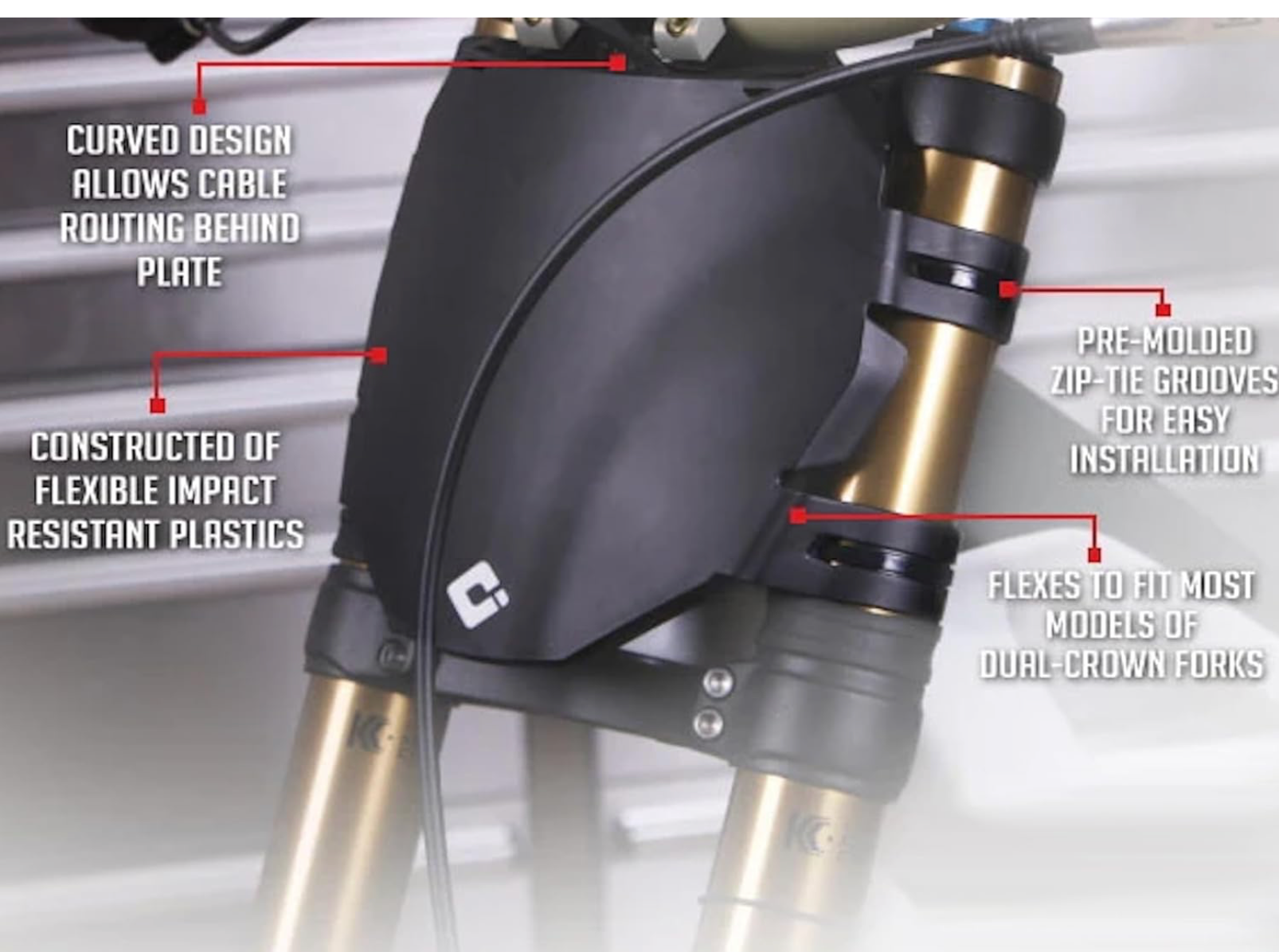 E-bike Front Plate